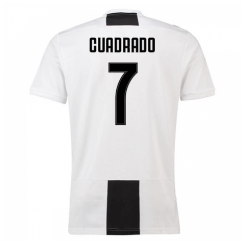 Maillot Juventus Domicile 18-19 (cuadrado 7) Pas Cher