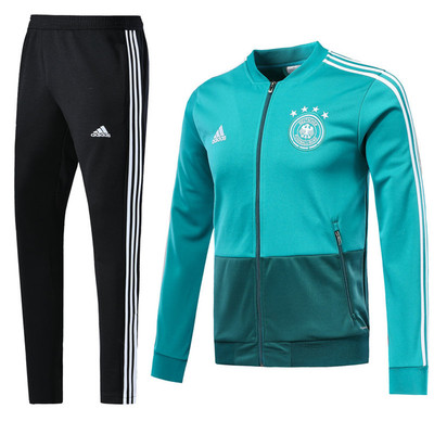 Veste Foot Allemagne 2018-19 Vert Kit