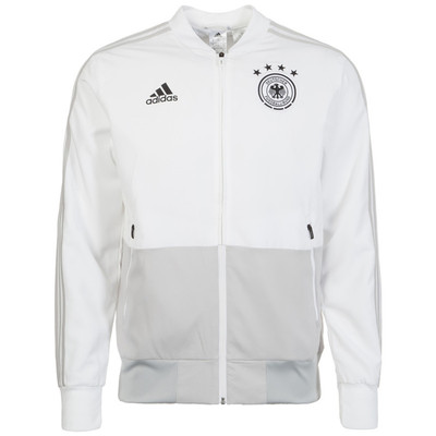 Veste Foot Allemagne 2018-2019 Gris Blanc