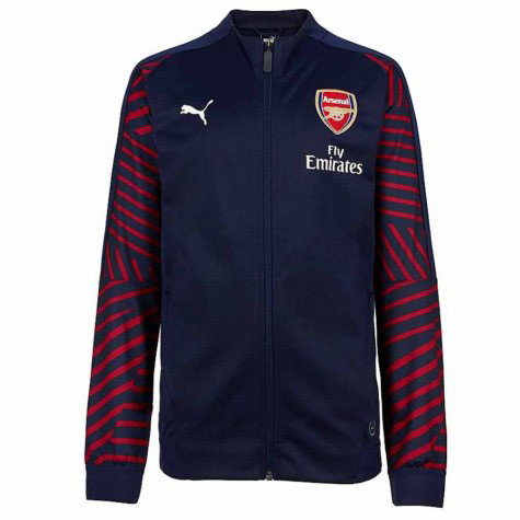 Veste Foot Arsenal 2018-2019 Bleu