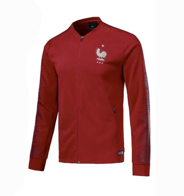 Veste Foot France 2018-2019 Rouge