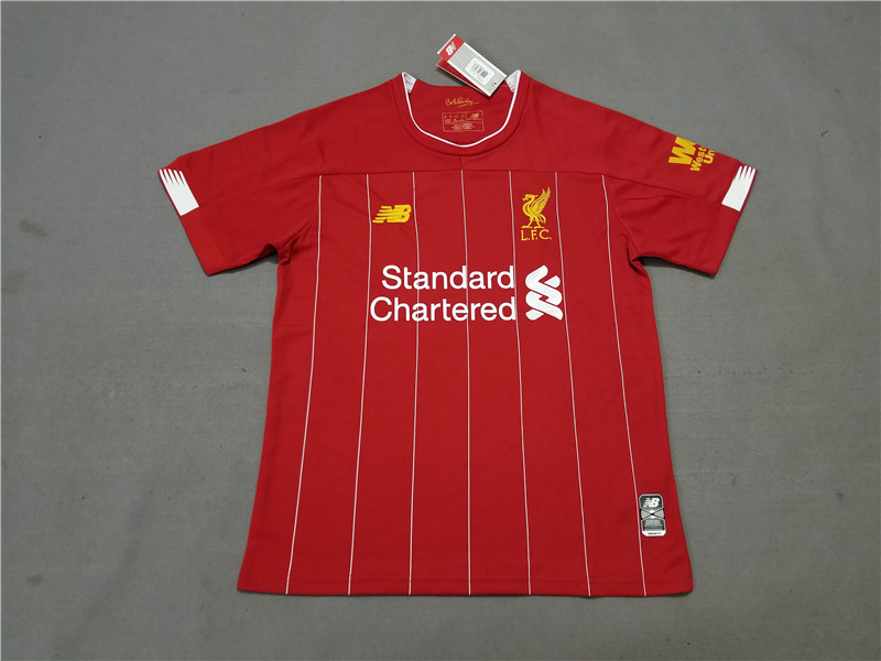 2019 2020 season Liverpool home redsoccer jersey