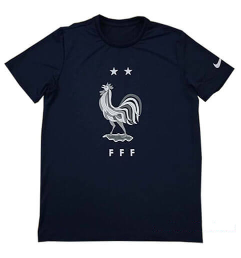 Maillot France Entrainement Noir 2019