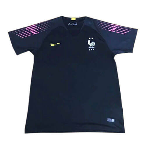 Maillot France Gardien 2018/2019 Noir 2 &#201;toiles