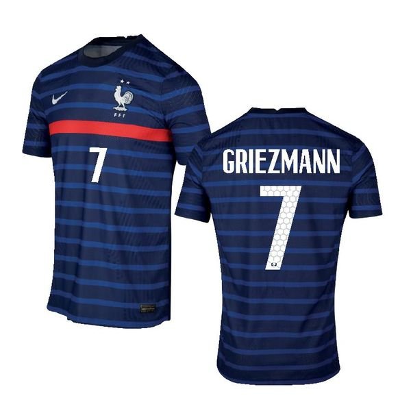 France Home Shirt 2020-21 GRIEZMANN 7