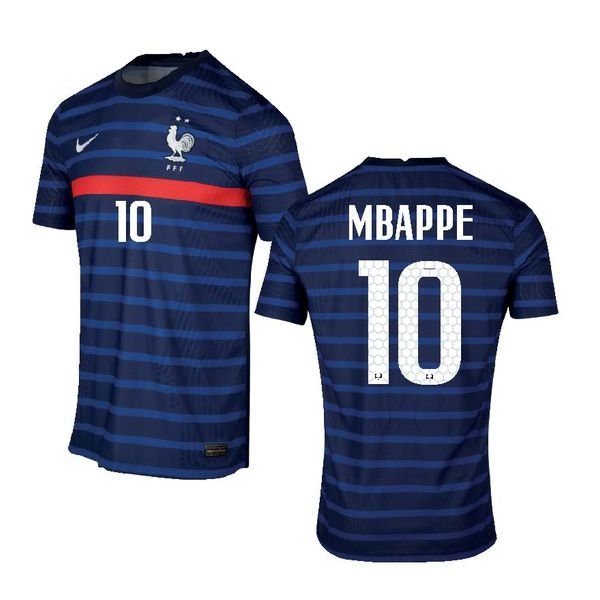 France Home Shirt 2020-21 MBAPPE 10