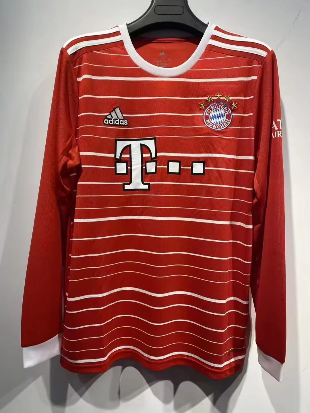 Maillot Bayern Munich Manche Longue Domicile