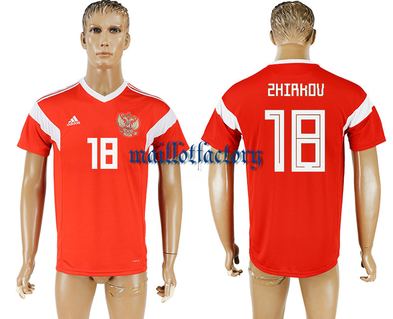 2018 La Russie home  maillot de foot par cher