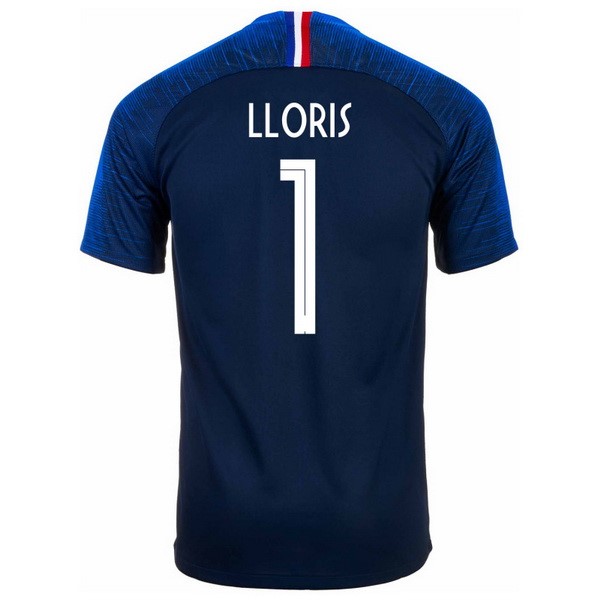 Maillot France Domicile Lloris 2018 Bleu