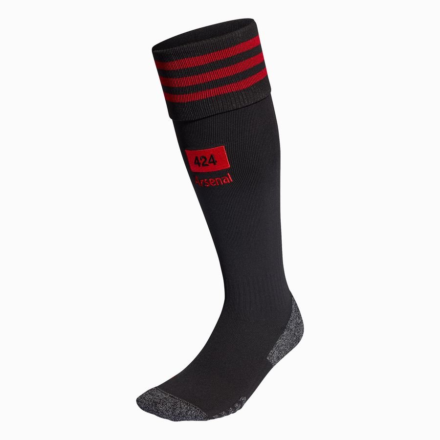 Arsenal Football Socks 424 - Black/Scarlet LIMITED EDITION