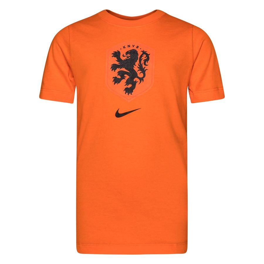 Holland T-Shirt Evergreen EURO 2020 - Safety Orange Kids-Kit