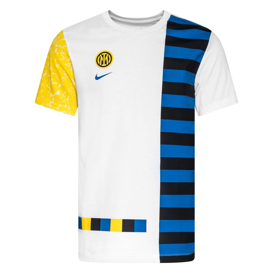 Inter T-Shirt Ignite IM Collection - White/Tour Yellow/Black/Blue Spark