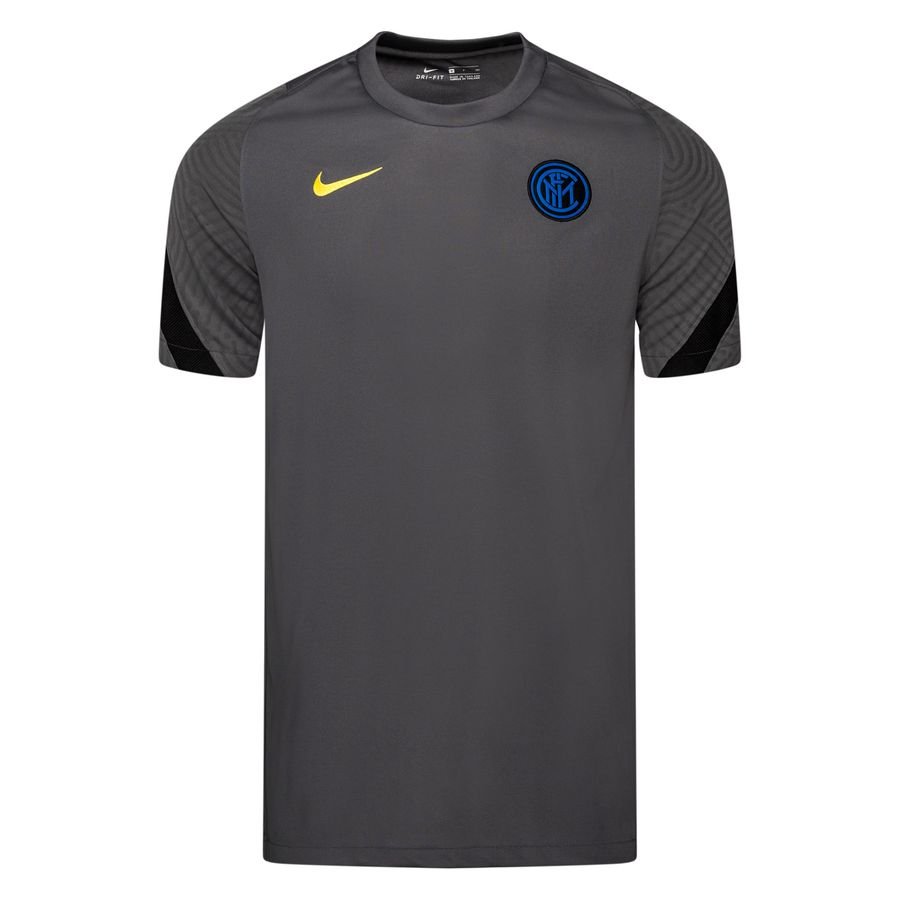 Inter Training T-Shirt Tracksuit Breathe Strike - Dark Grey/Black/Tour Yellow Kids