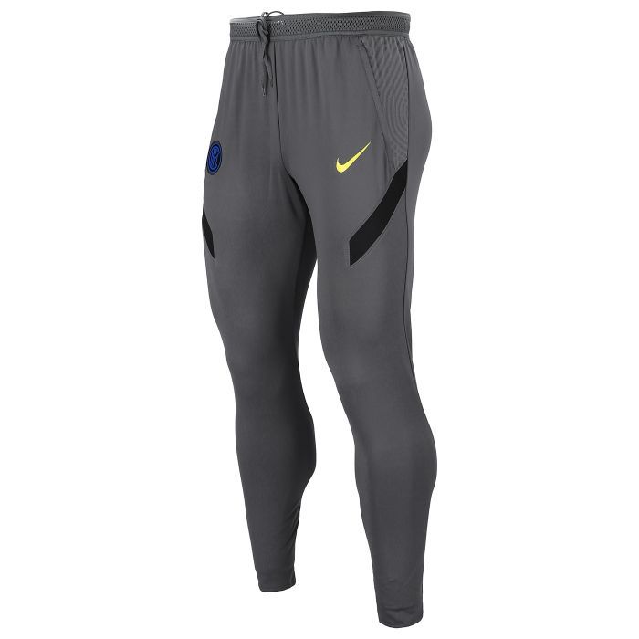 Inter Training Trousers Dry Strike - Dark Grey/Black/Tour Yellow Kids-Kit