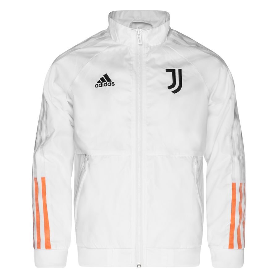Juventus Jacket Anthem - White Kids-Kit