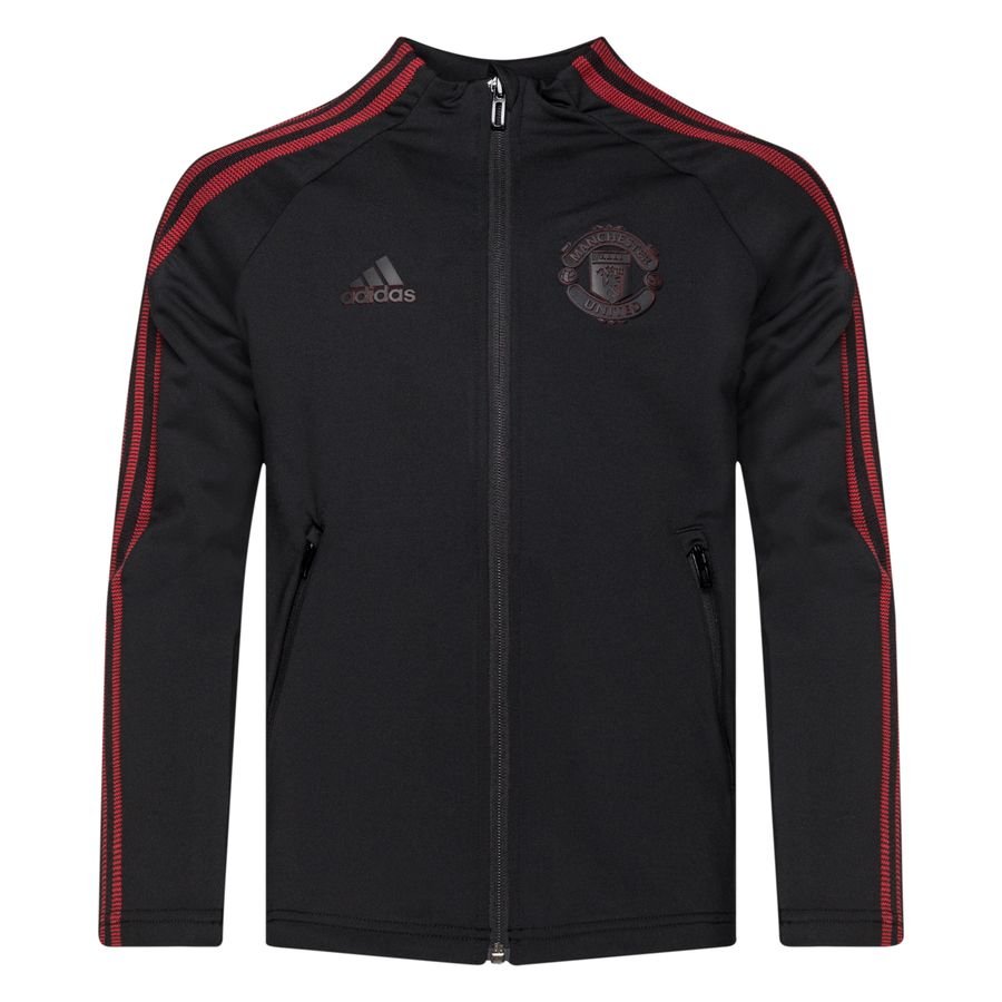 Manchester United Jacket Anthem - Black/Real Red Kids-Kit