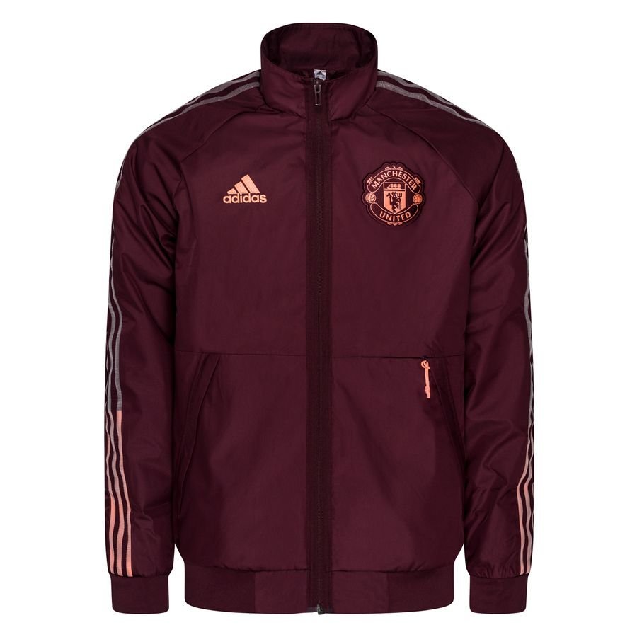 Manchester United Jacket Anthem - Maroon Kids-Kit