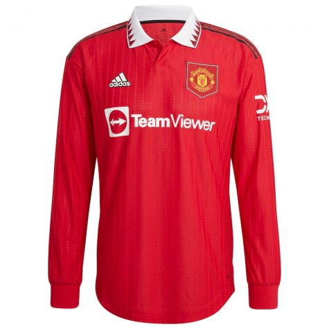 Maillot Manchester United Manches Longues Domicile 2022-2023