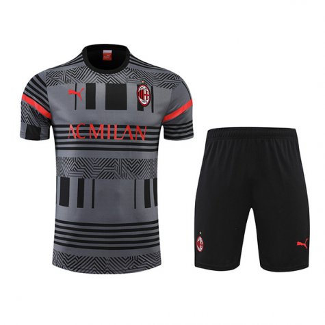 Maillot Ac Milan Entrainement Gris 2022-2023