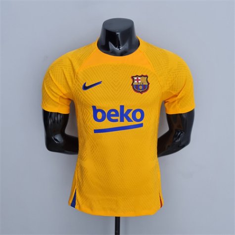 Maillot Authentique Barcelone Orange 2022-2023