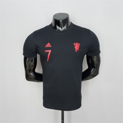 Maillot Manchester United T-shirt Noir 2022-2023