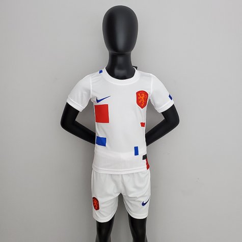 Maillot Pays Bas Enfant Exterieur 2022-2023