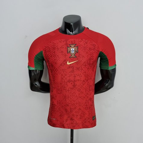 Maillot Portugal Authentique Speciale Edition Rouge 2022-2023