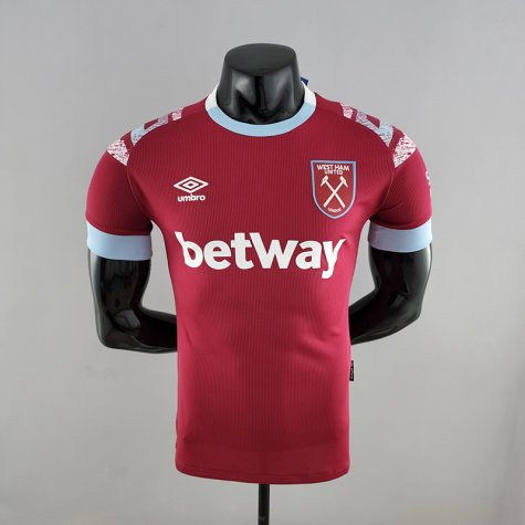 Maillot West Ham Authentique Domicile 2022-2023