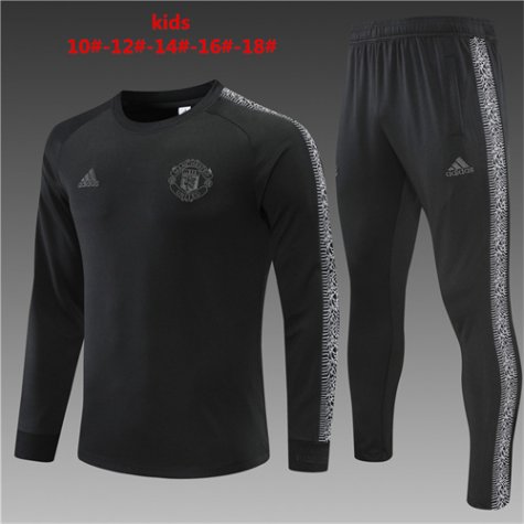 Survetement Manchester United Enfant Noir 2022-2023