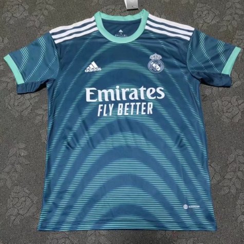 Thailande Camsieta Real Madrid Training Bleu 2022-2023