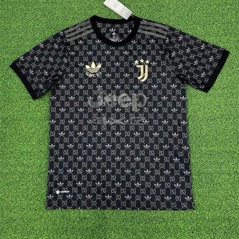 Thailande Maillot Juventus Noir 2022-2023