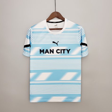 Thailande Maillot Manchester City Bleu 2022-2023