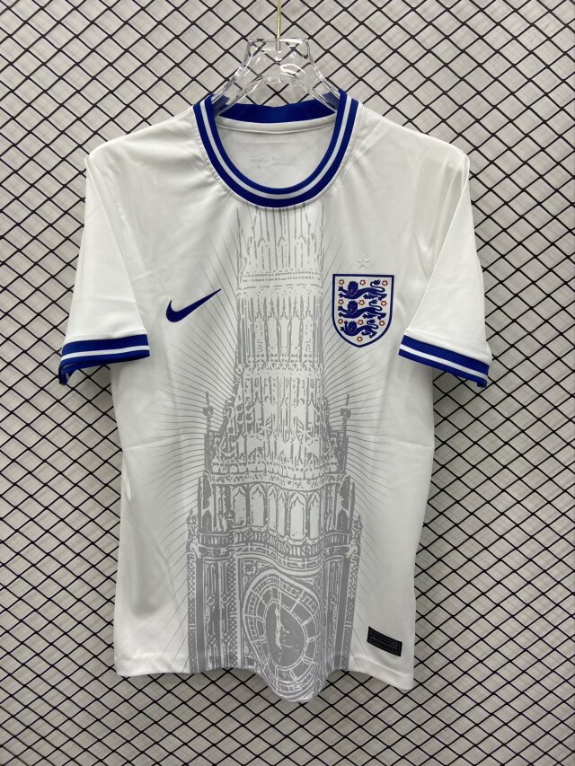 Angleterre Blanc Entrainement Maillot 2024-2025