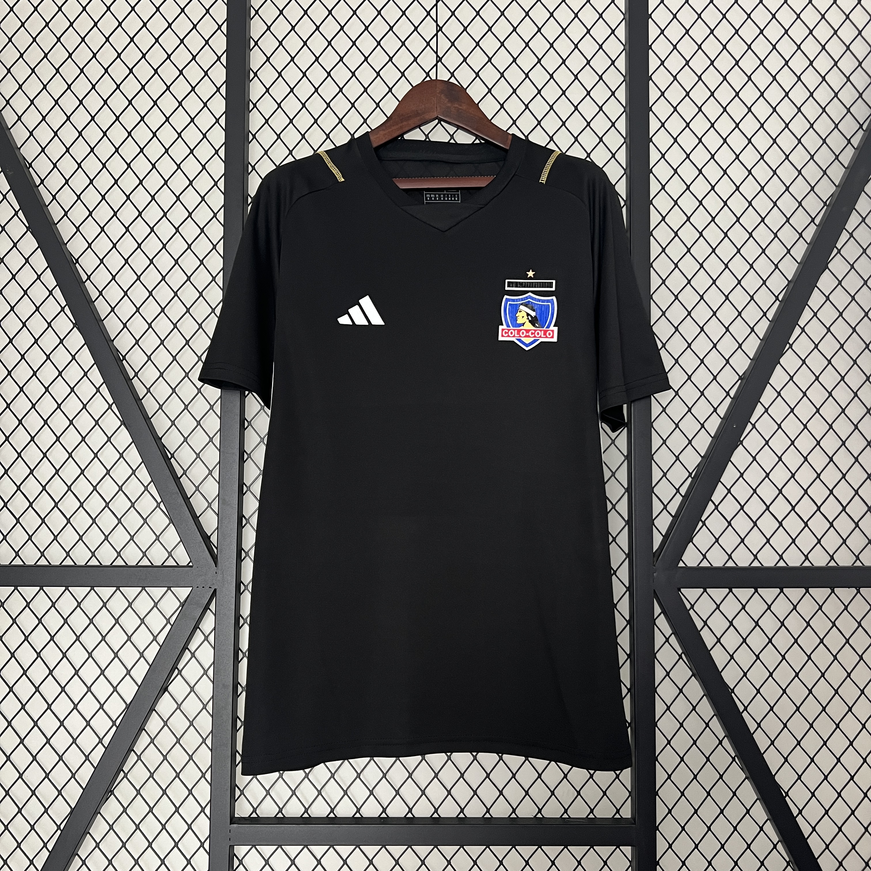 Colo Colo Noir Entrainement Maillot 2024-2025