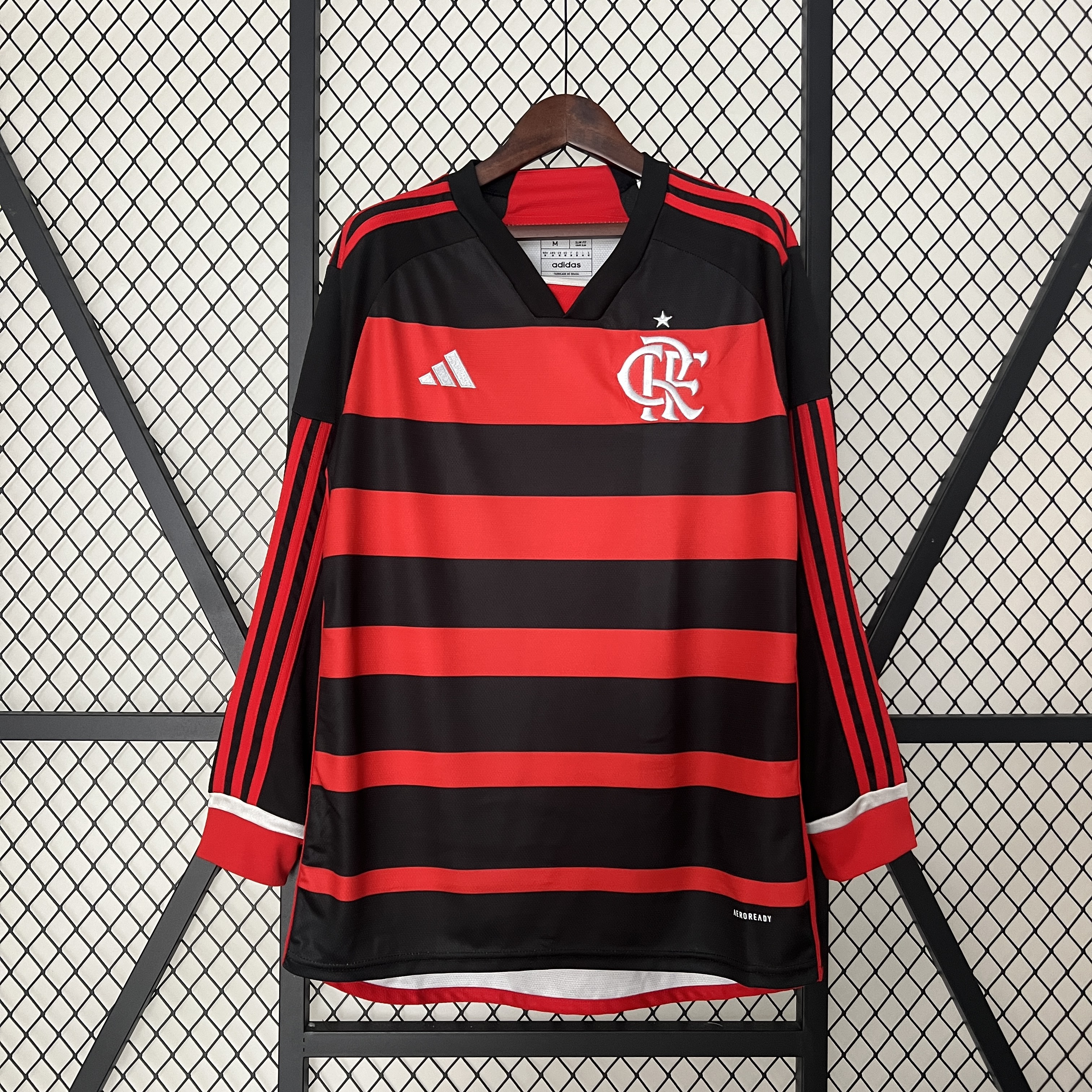 Maillot Flamengo Domicile Manches Longues 2024-2025