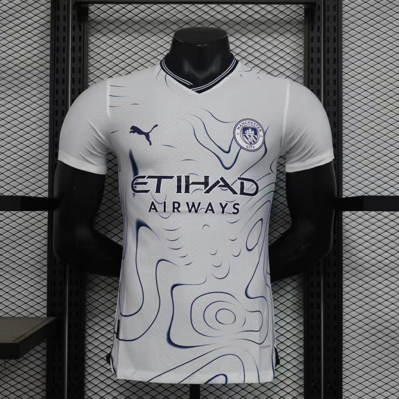 Maillot Manchester City Version du Joueur Edition Speciale Blanc 2024-2025