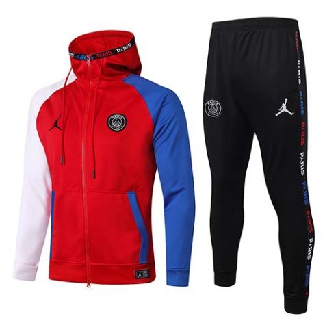 Veste A Capuche PSG 2020-21 red white Blue