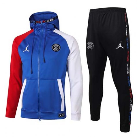 Veste A Capuche PSG 2020-21 Blue white red