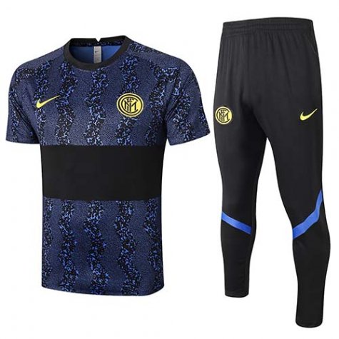 Maillot Survetement Inter Milan 2020-21 Striped black