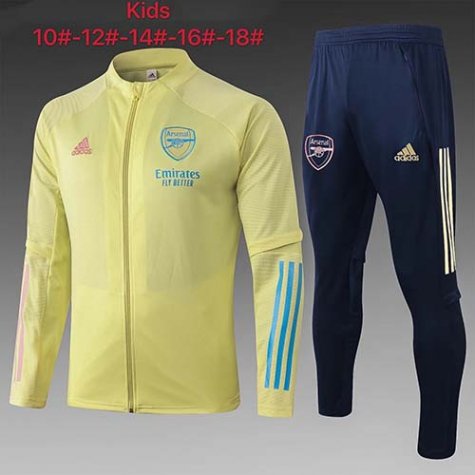 Enfant Veste Arsenal 2020-21 yellow