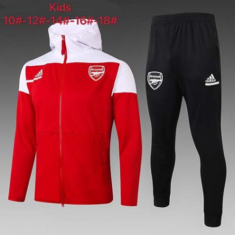 Enfant Veste A Capuche Arsenal 2020-21 red