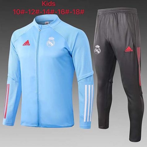 Enfant Veste Real Madrid 2020-21 sky blue