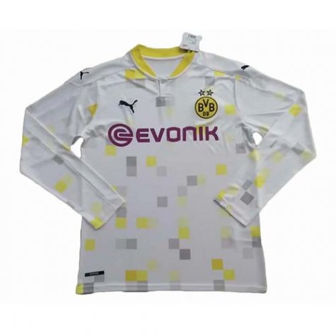 Maillot Dortmund Manche Longue CUP White 2020-21