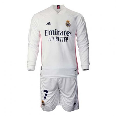 Maillot Real Madrid Enfant Manche Longue Domicile 2020-21