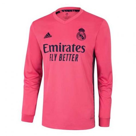 Maillot Real Madrid Manche Longue Exterieur 2020-21
