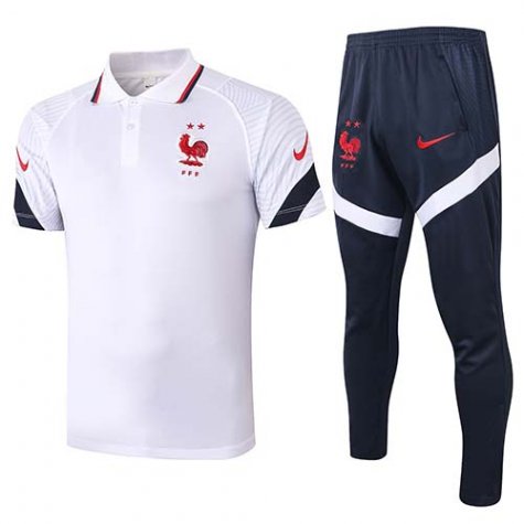 Maillot Polo France 2020-21 blanc