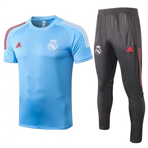 Maillot Survetement Real Madrid 2020-21 sky blue