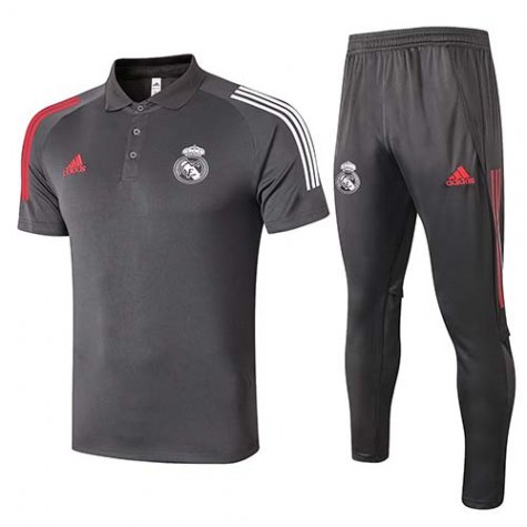 Maillot Polo Real Madrid 2020-21 gray