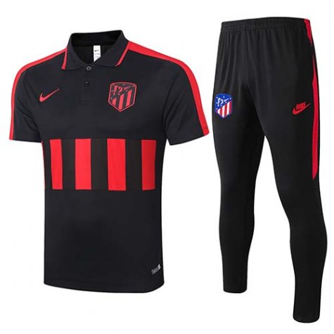 Maillot Polo Atletico Madrid 2020-21 black