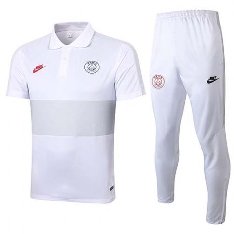 Maillot Polo PSG 2020-21 White